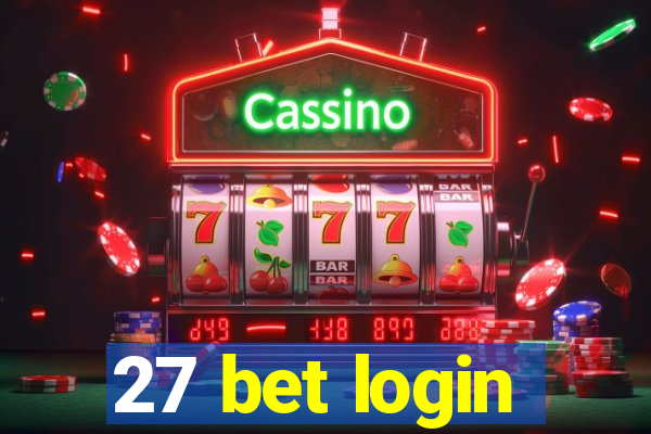 27 bet login